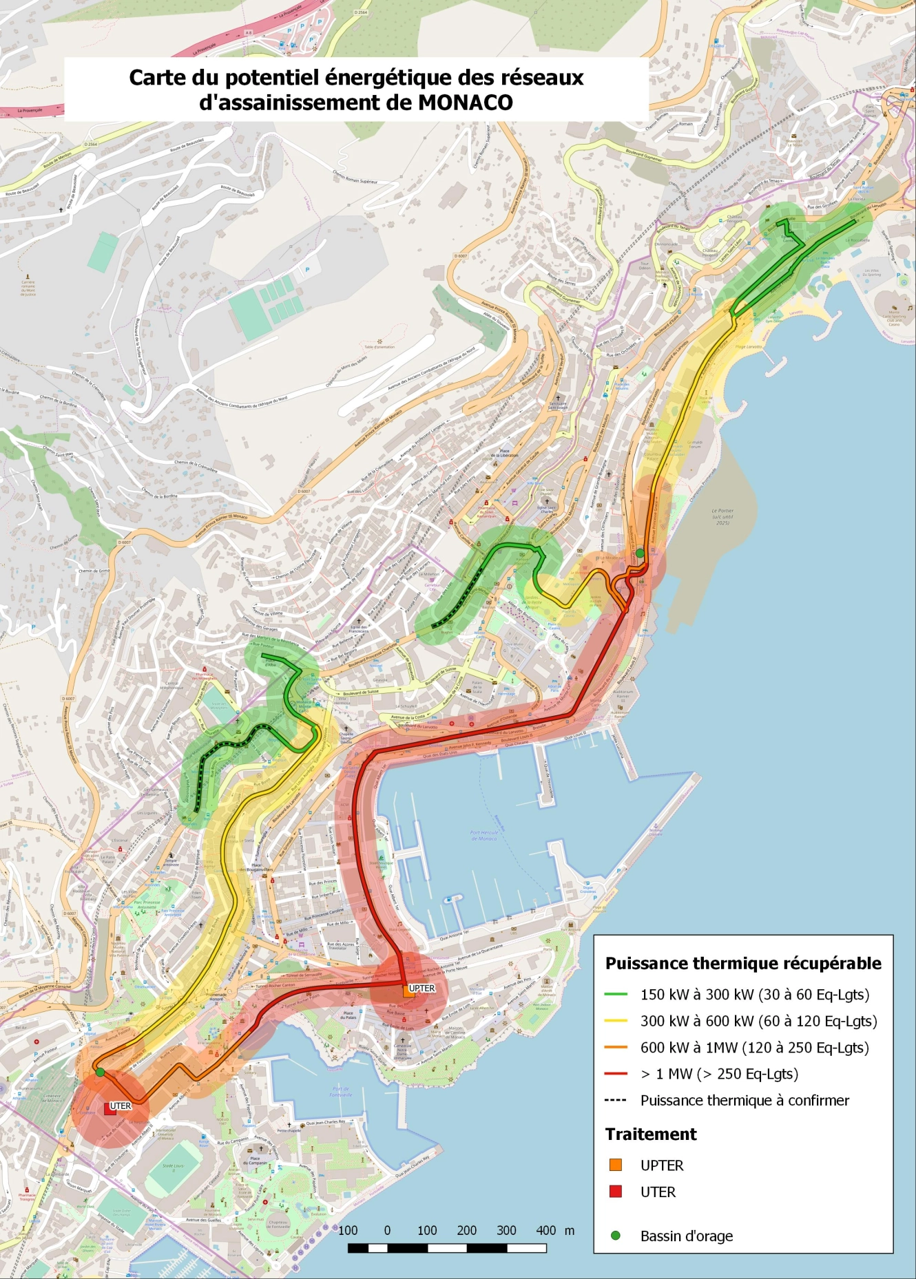 Carte NRJ réseaux Map