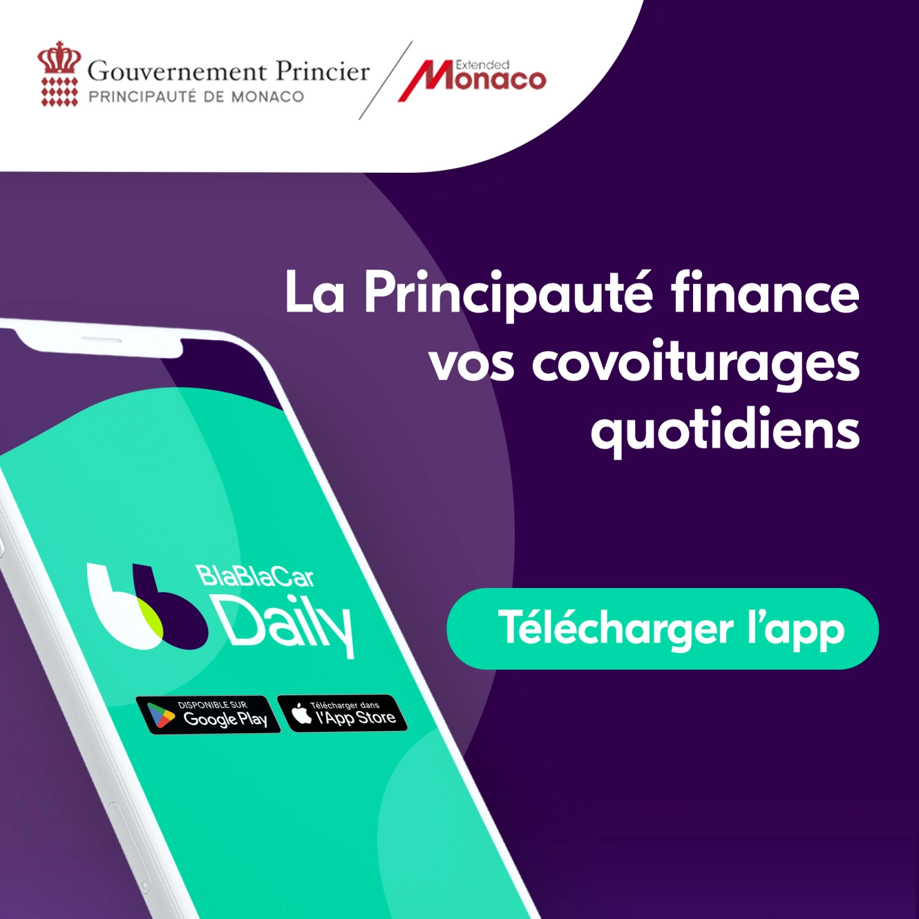 KLAXIT A DÉFINITIVEMENT "BASCULÉ " SUR BLABLACAR DAILY, A MONACO