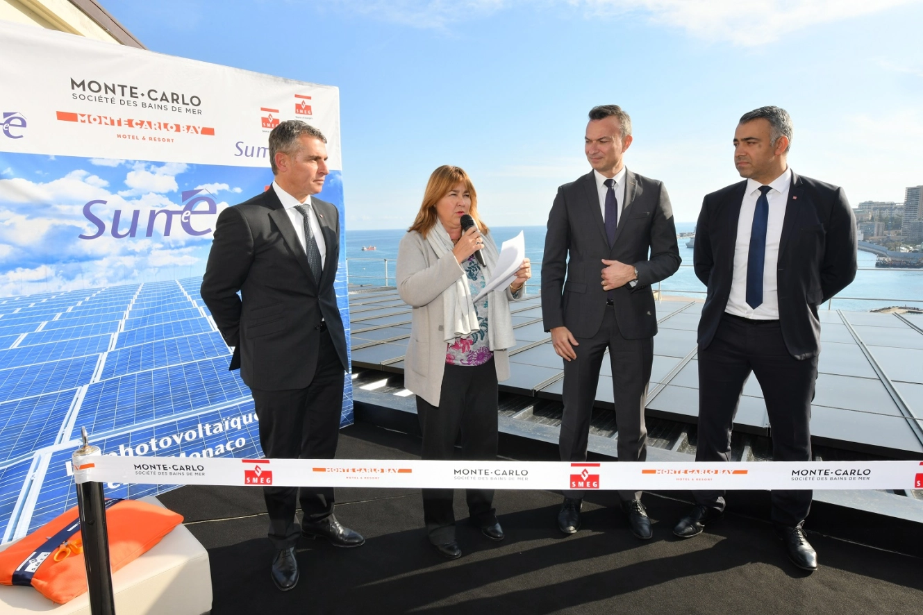 Inauguration Panneaux solaires MCB