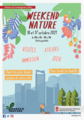 Affiche Week-end nature - Week-end nature 2021