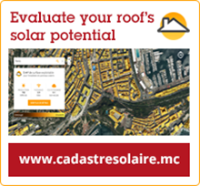 Evaluate your roof’s solar potential on www.cadastresolaire.mc